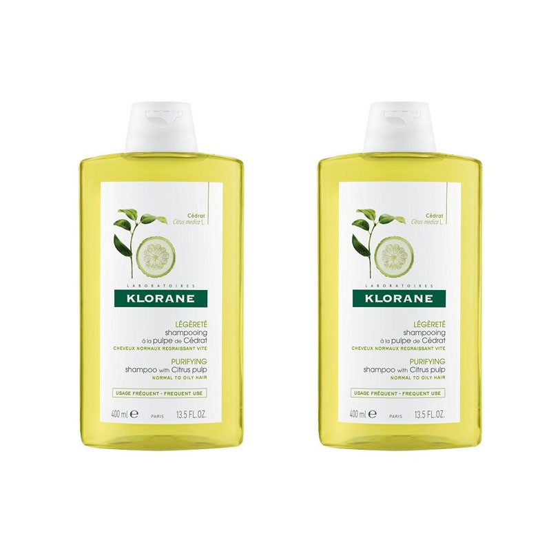 KLORANE Champú a la cidra Duplo 2 x 400ml-4
