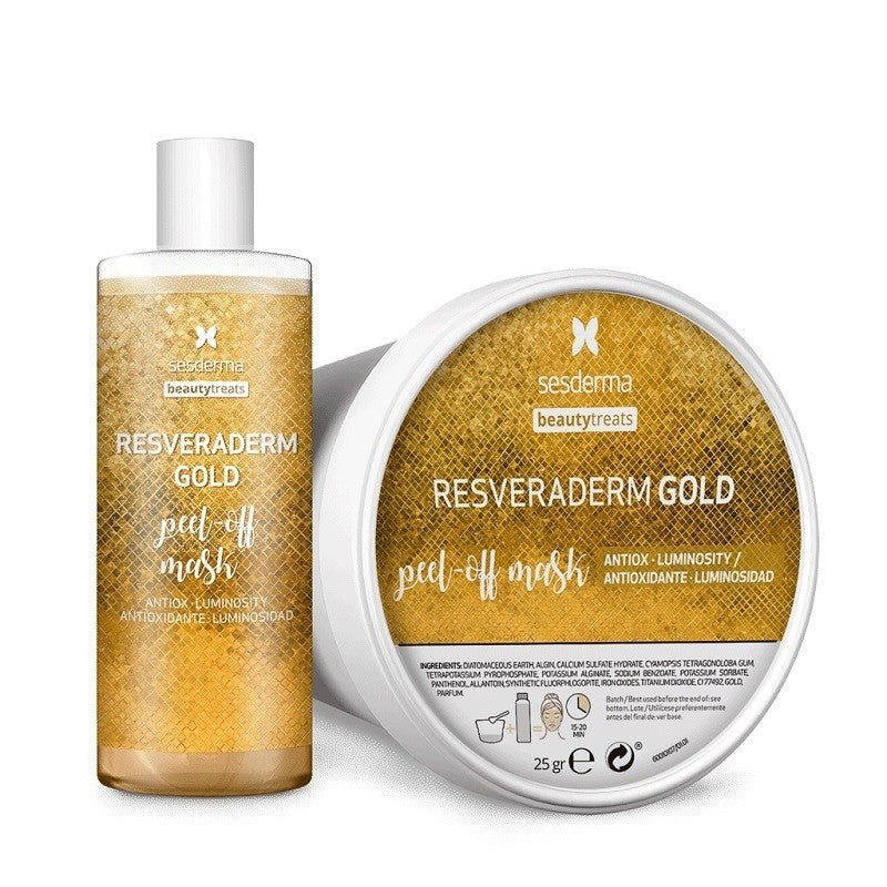 SESDERMA Resveraderm Gold Peel-Off Mask Polvo + Solución-1