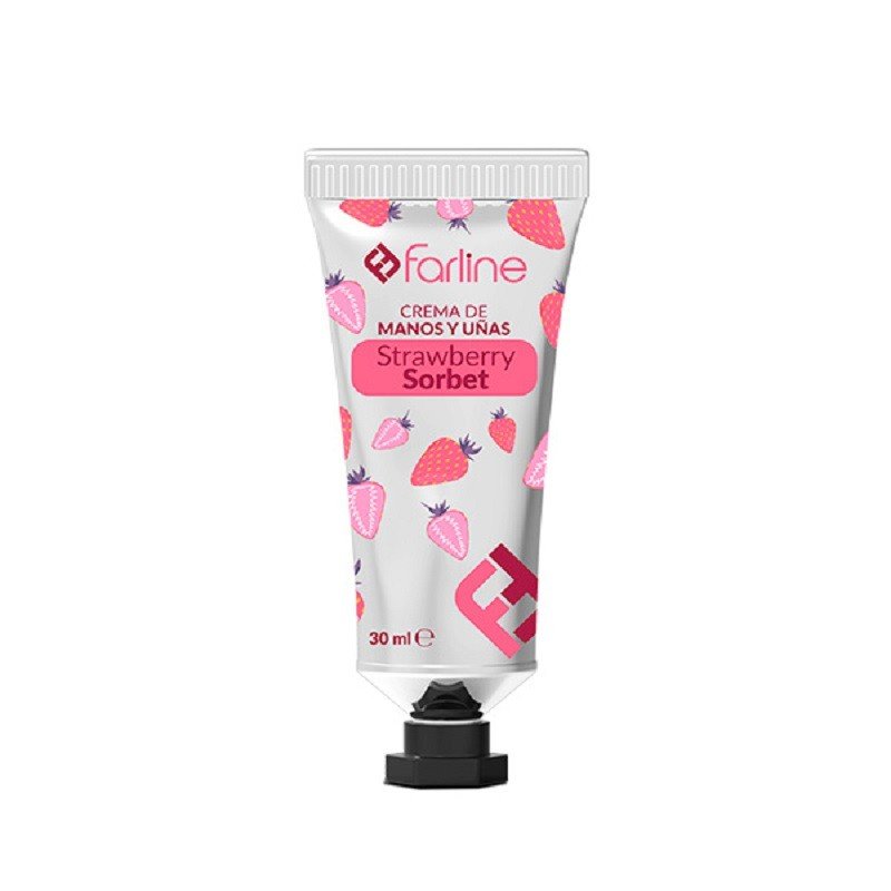 FARLINE Crema de Manos y Uñas Strawberry Sorbet 30ml-1