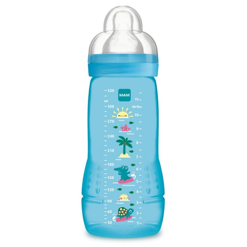 MAM Biberón Easy Active 330ml Azul-1