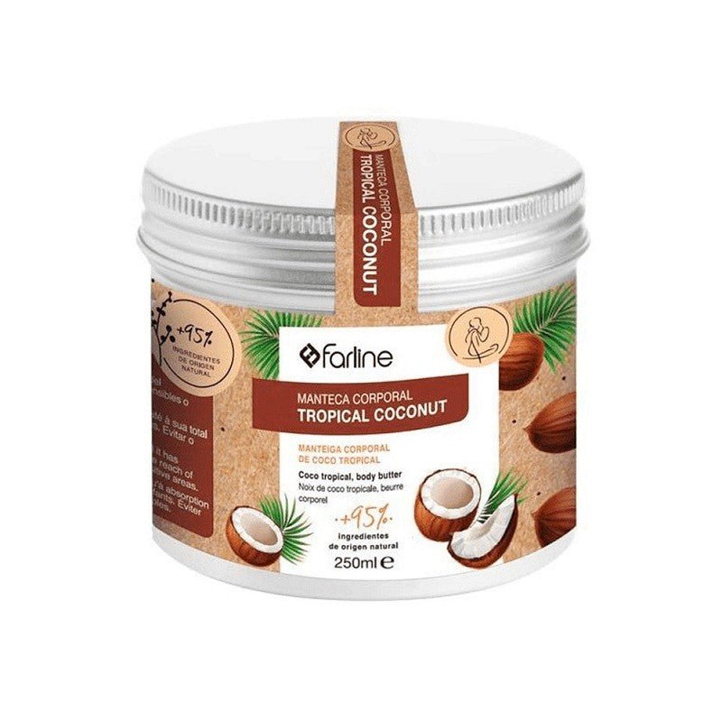 FARLINE Manteca Corporal Tropical Coconut 250ml-1