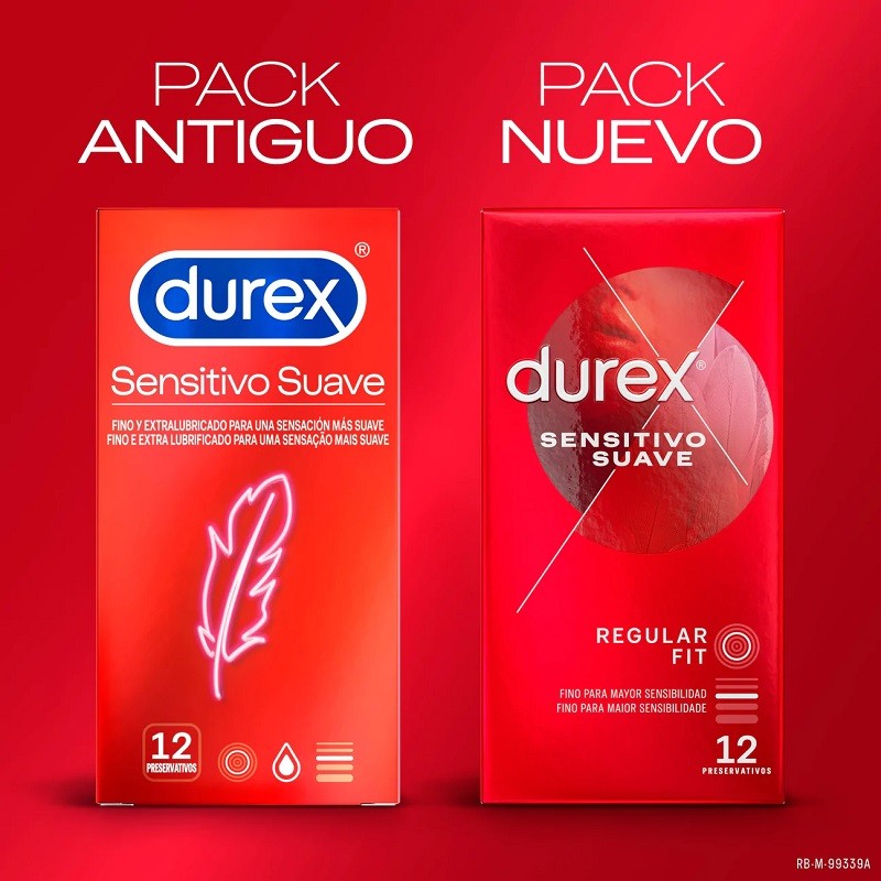 DUREX Preservativo Sensitivo Suave 12 unidades-3