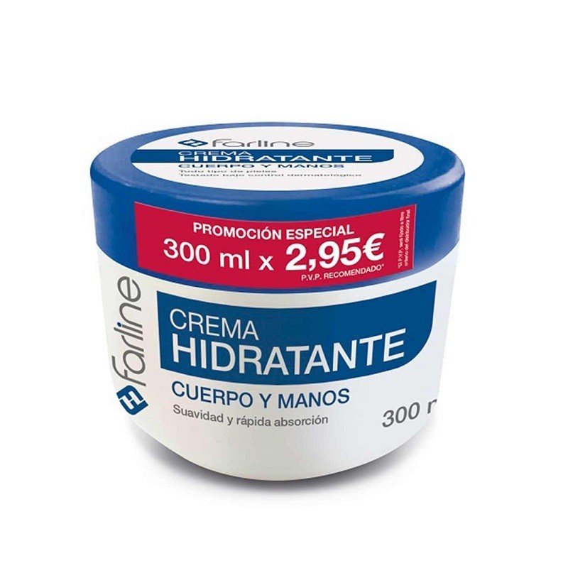 FARLINE Crema Hidratante Cuerpo y Manos 300ml-1