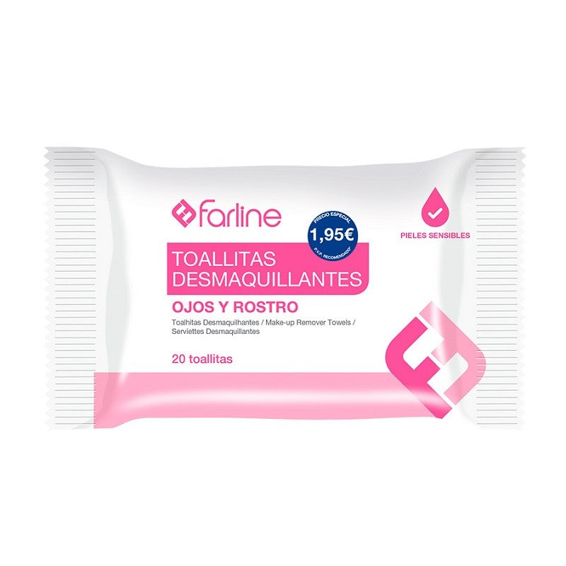 FARLINE Toallitas Desmaquillantes 20uds-1
