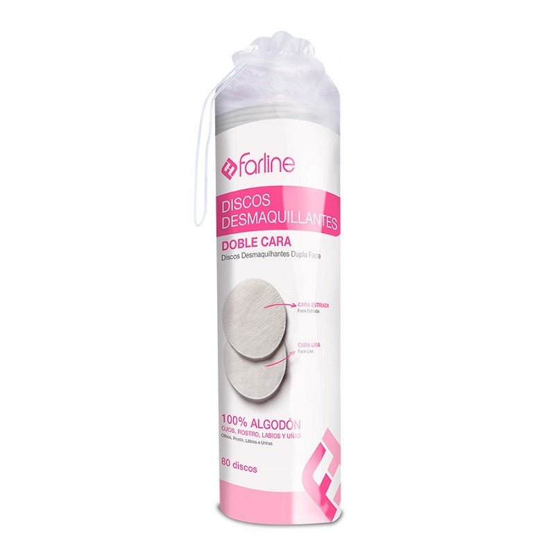 FARLINE Discos Desmaquillantes Redondos 80uds-1