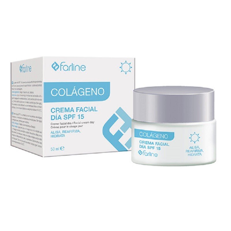 FARLINE Crema Facial Colágeno Día SPF15 (50ml)-1