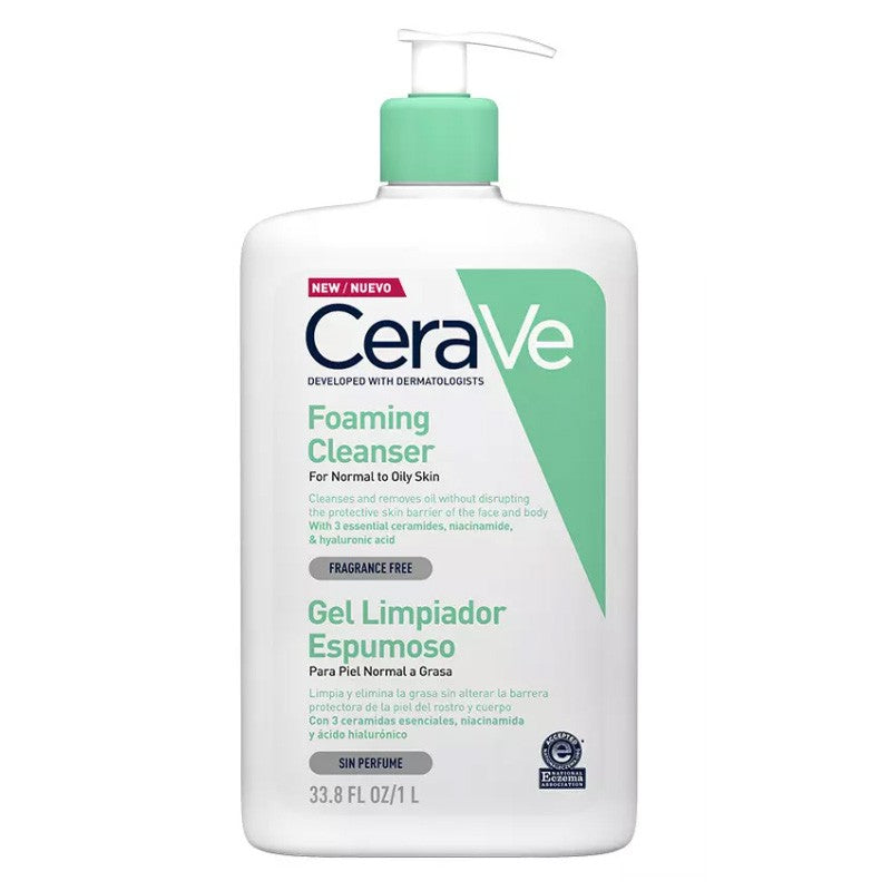 CERAVE Gel Limpiador Espumoso 1000 ml-2