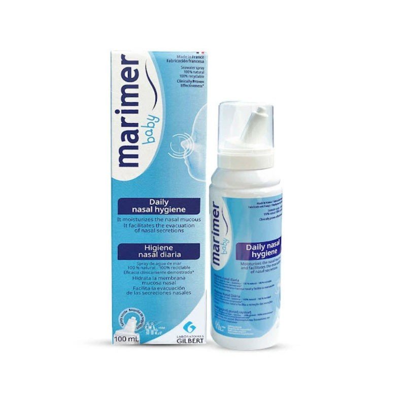 MARIMER Baby Isotonic Higiene Nasal Diaria 100ml-1