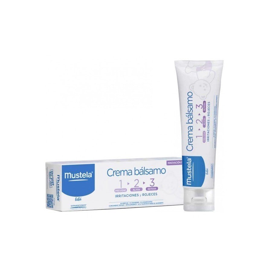 MUSTELA Crema Bálsamo 1-2-3 Cambio de Pañal 50ml-1