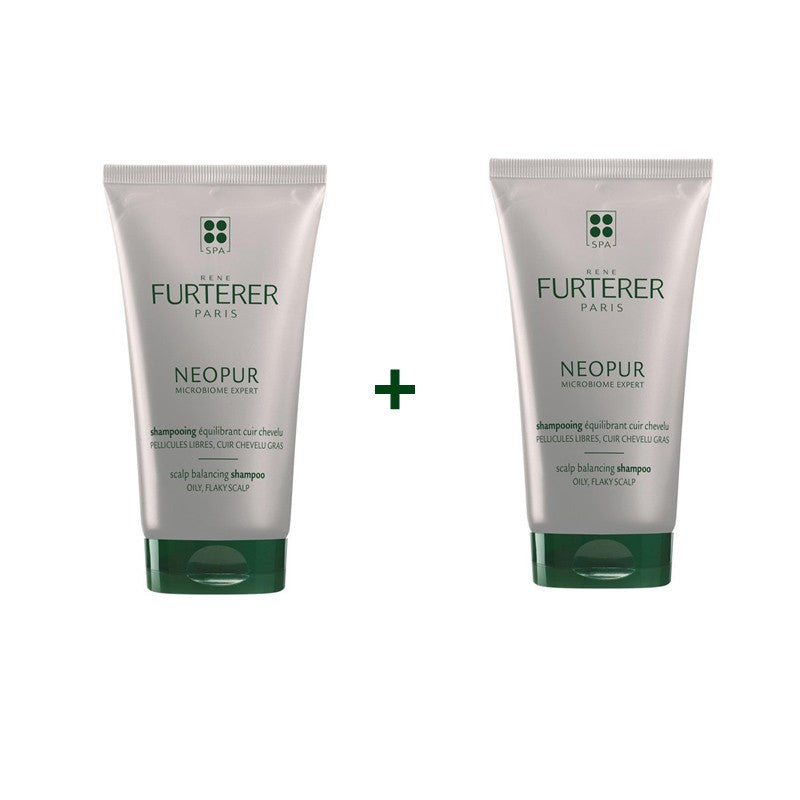 RENE FURTERER Neopur Champú Caspa Grasa 2x150 ml-1