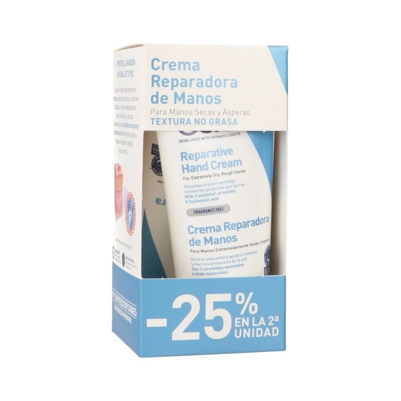 CERAVE Crema de Manos Reparadora DUPLO 2x50ml-1