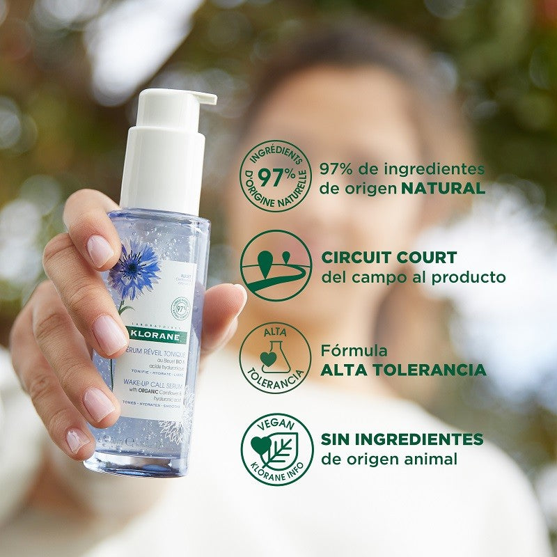 KLORANE Sérum Despertar Tonificante Aciano 50ml + Gel Crema Aciano 50 ml-2