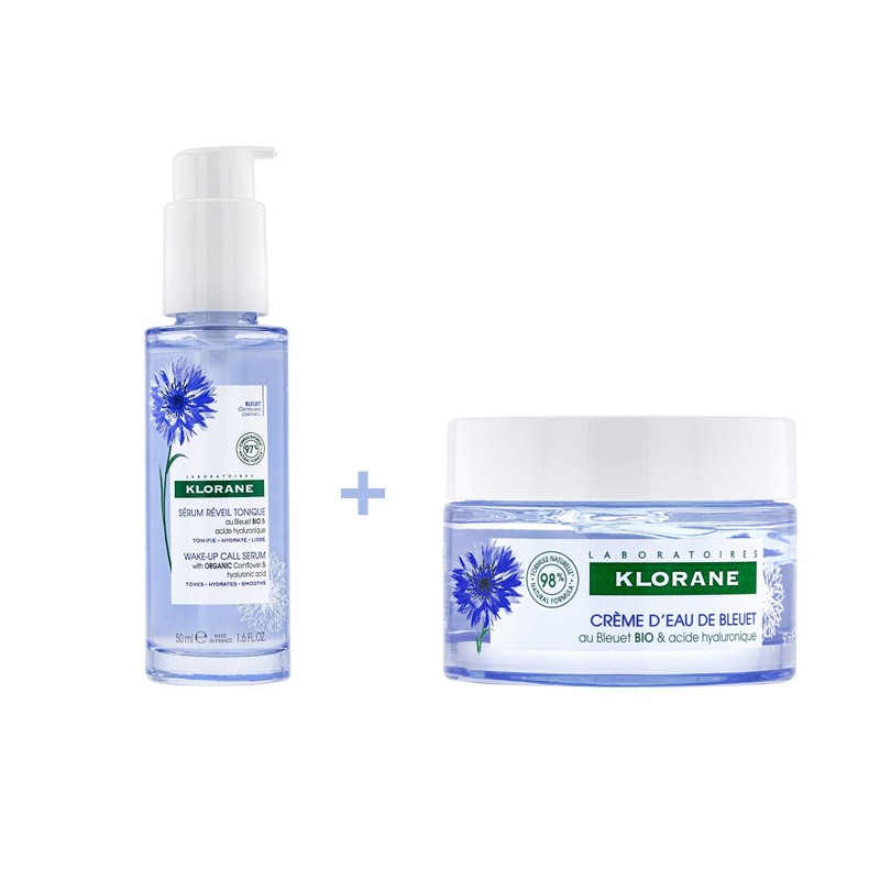 KLORANE Sérum Despertar Tonificante Aciano 50ml + Gel Crema Aciano 50 ml-5