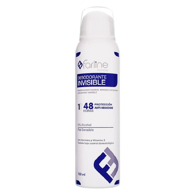 FARLINE Desodorante Hombre Spray Invisible 150ml-1