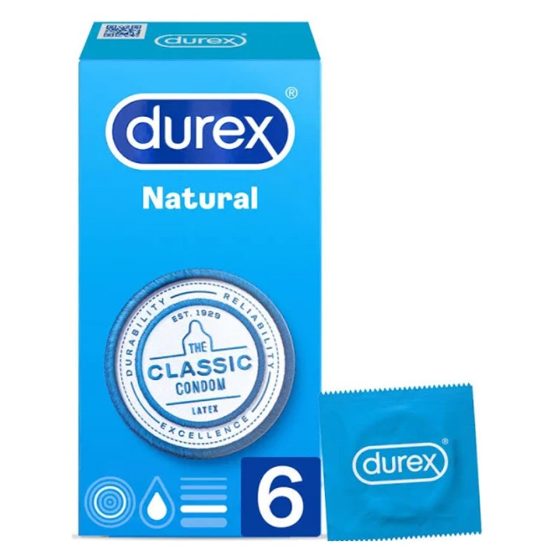 DUREX Preservativo Natural 6 unidades-2