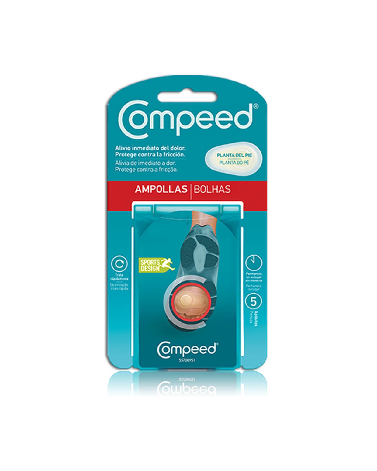 COMPEED Ampollas Planta Pie 5 apósitos-1