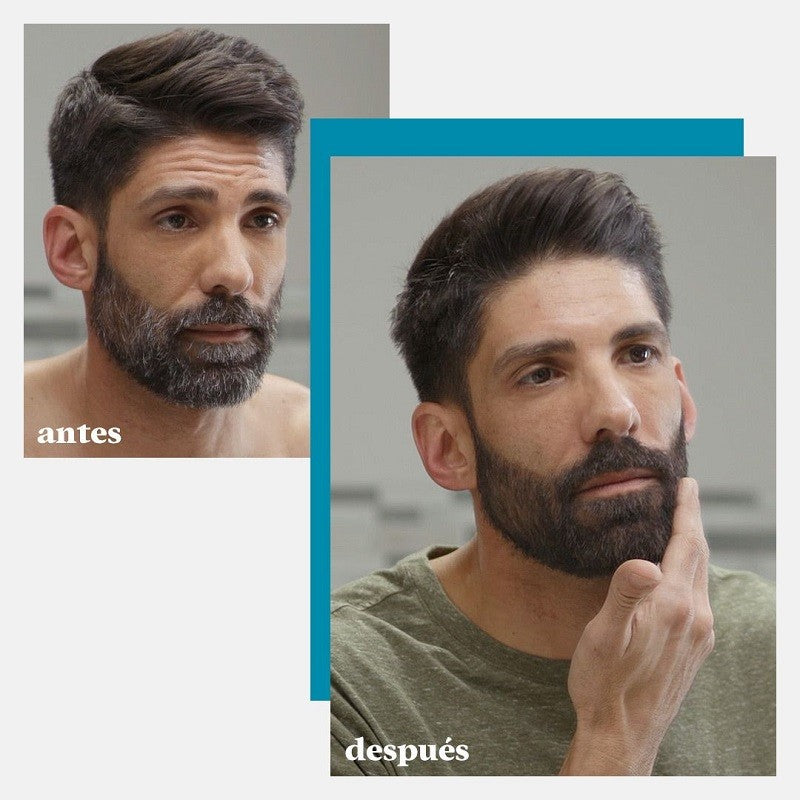 JUST FOR MEN Bigote y Barba Color Moreno M-45 (15ml)-7