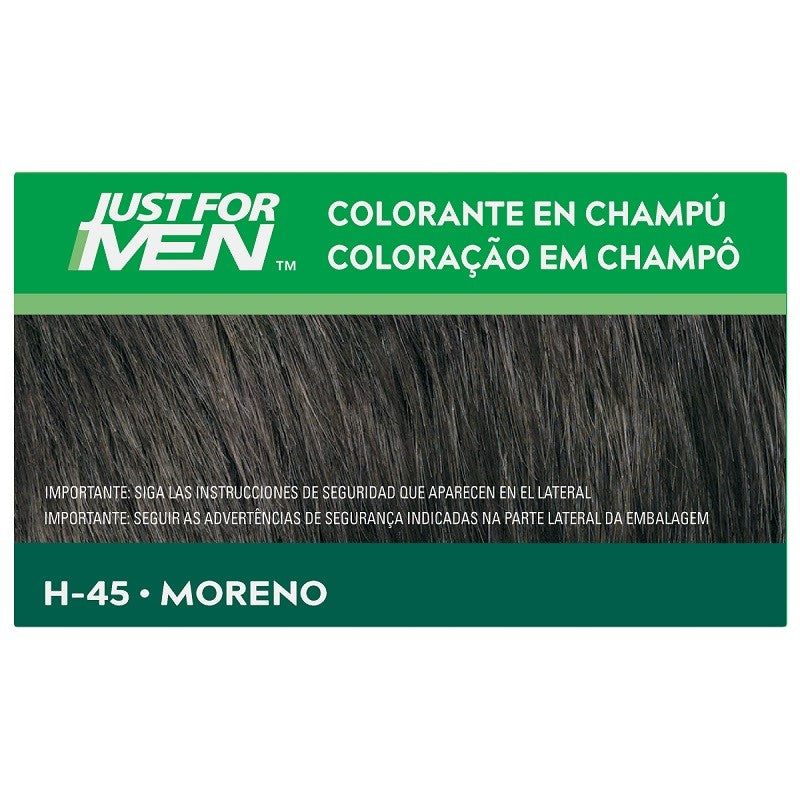 JUST FOR MEN Colorante en Champú Moreno H-45 (30ml)-3