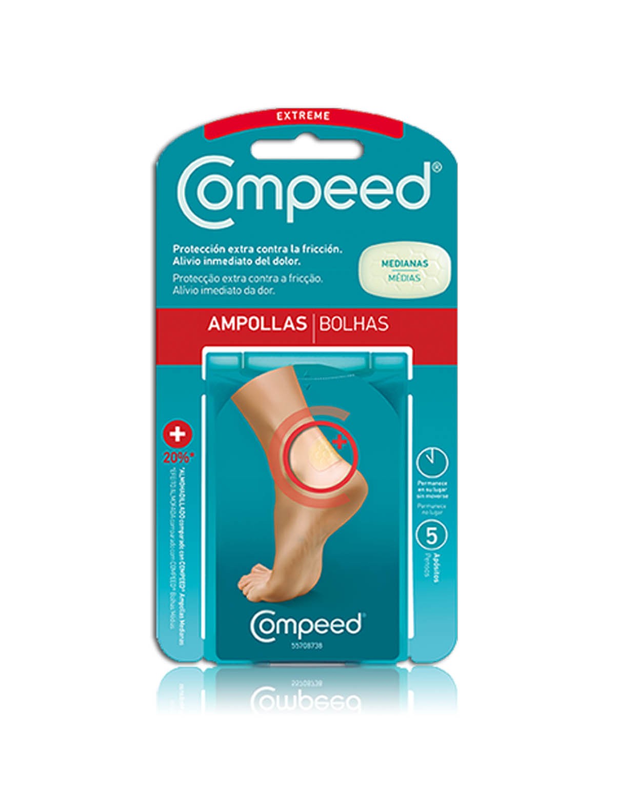 COMPEED Ampollas Extreme 5 apósitos-1