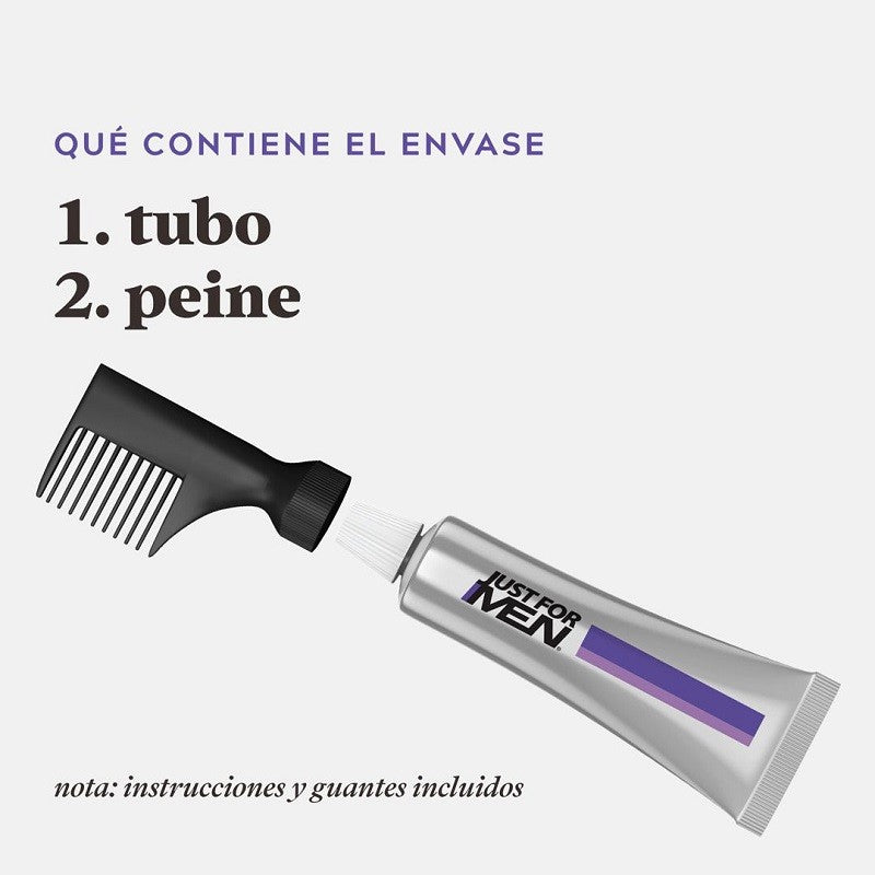 JUST FOR MEN Touch of Grey Moreno-Negro T-55 (40g)-5