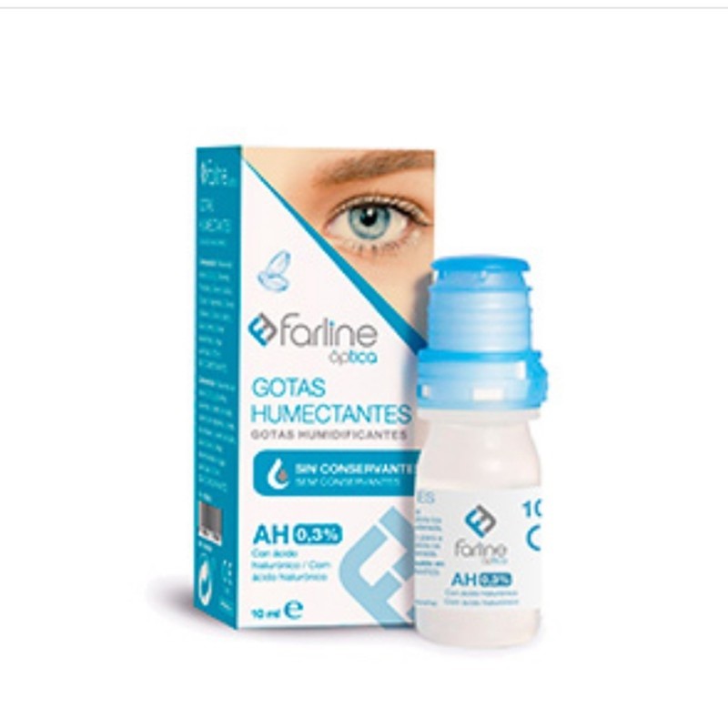 FARLINE Óptica Gotas Humectantes 0,3% Ácido Hialurónico 10ml-1