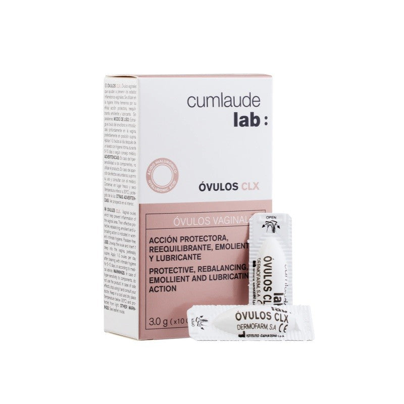 CUMLAUDE LAB CLX Óvulos Vaginales 10 óvulos-1