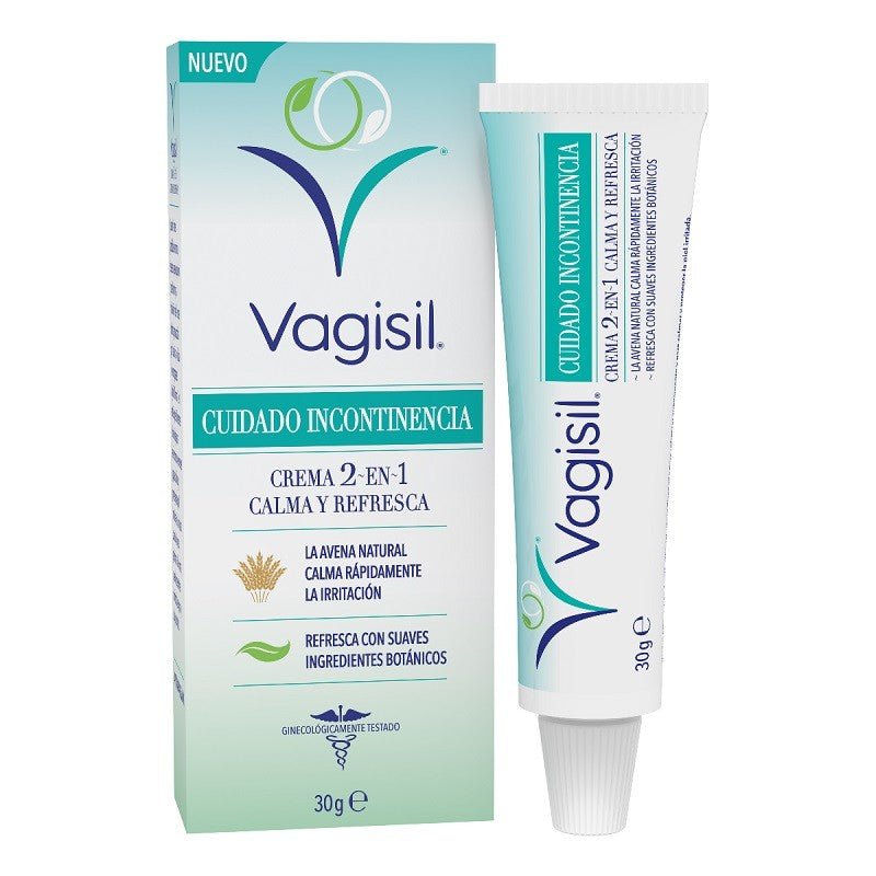 VAGISIL Cuidado Incontinencia Crema 2 en 1 (30gr)-1