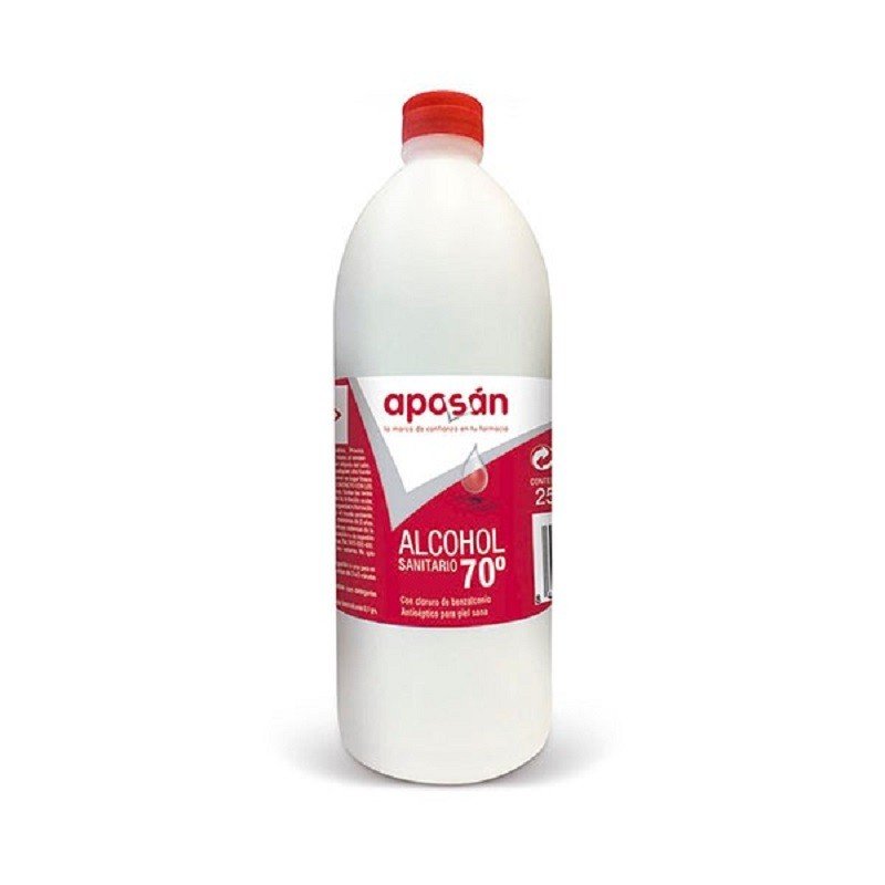 APOSAN Alcohol Sanitario 70° 250ml-1