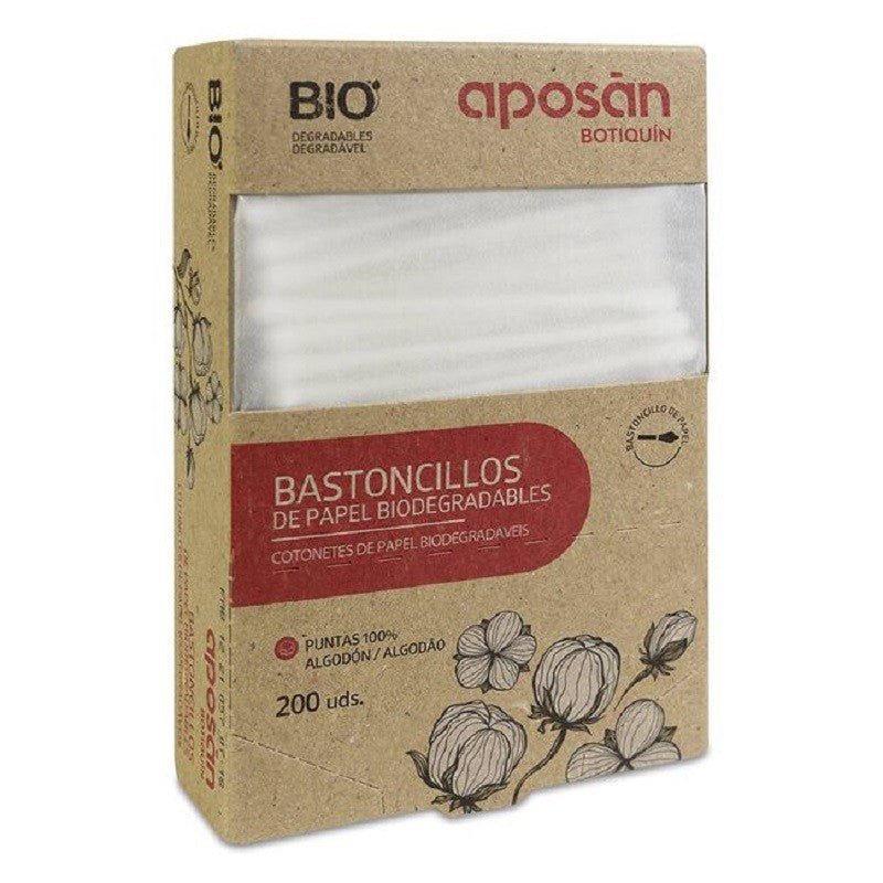 APOSAN Bastoncillos Bio 200uds-1