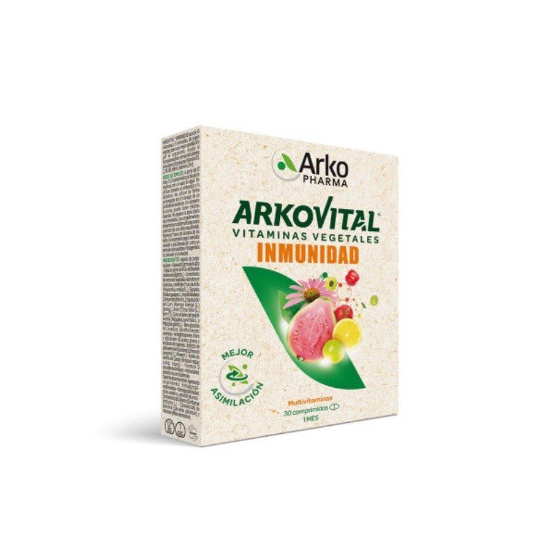ARKOVITAL Inmunidad Vitaminas Vegetales 30 Comprimidos-1