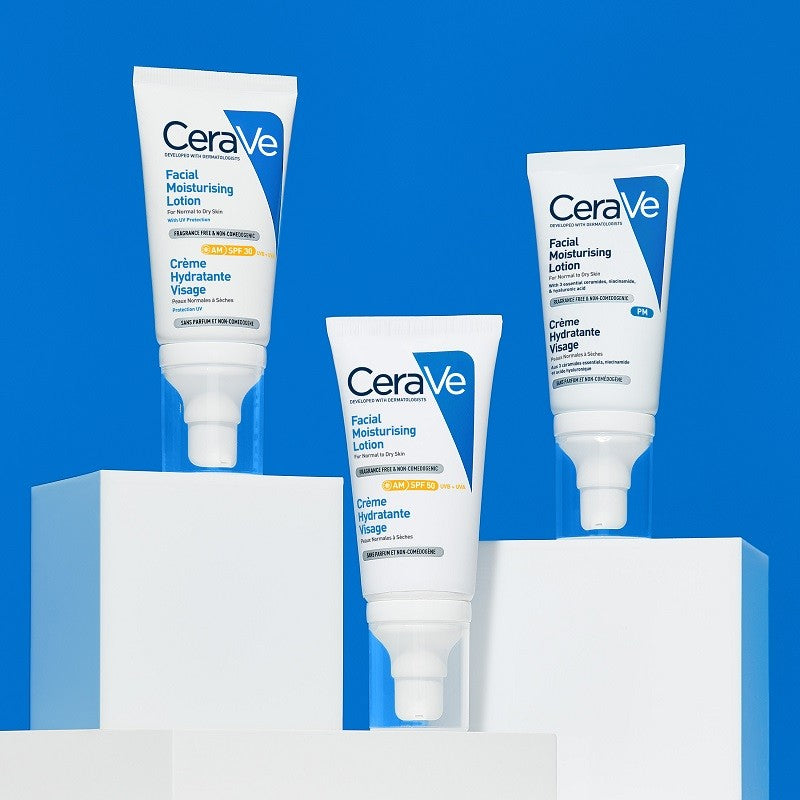 CERAVE Loción Hidratante de Rostro SPF30 52ml-12