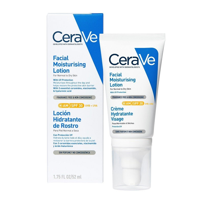 CERAVE Loción Hidratante de Rostro SPF30 52ml-3