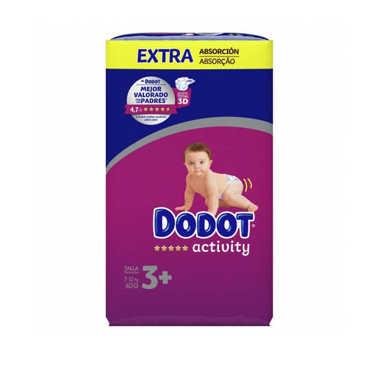 Dodot Activity Extra Jumbo Pack Talla 3 (60 uds)-1