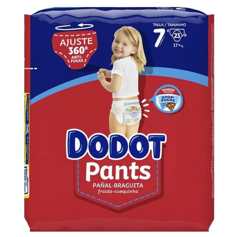 DODOT Pants Bebé Seco Talla 7 23 unidades-1
