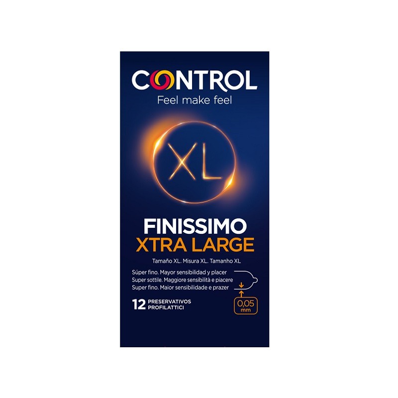 CONTROL Finissimo Xtra Large Preservativos 12 uds-2