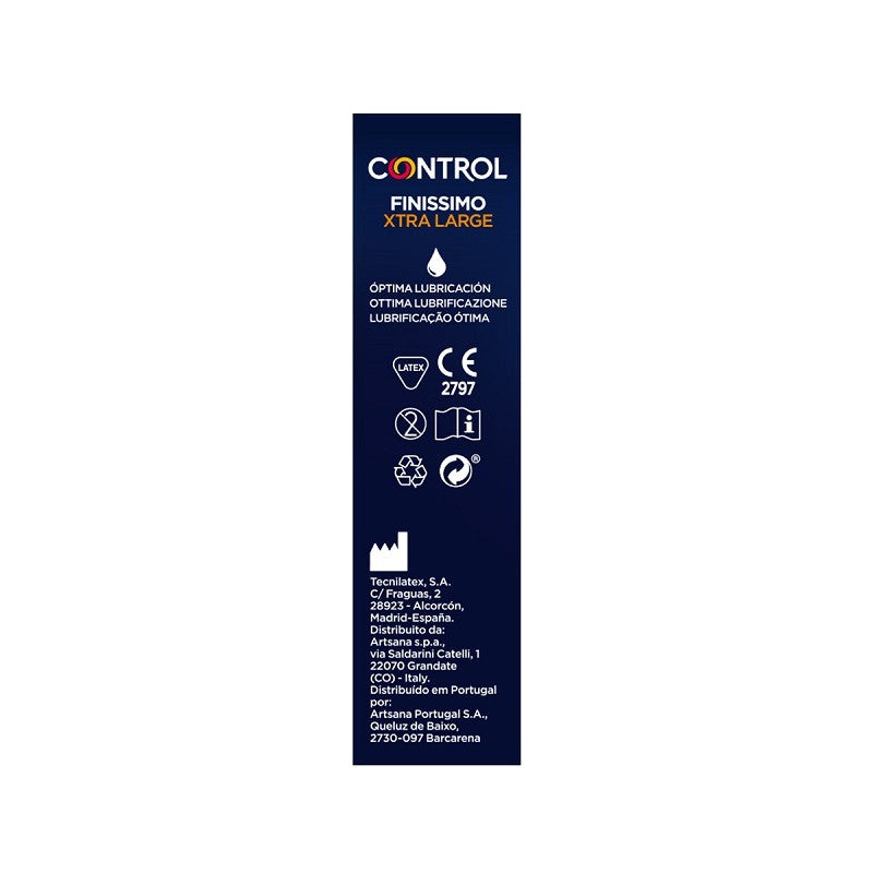 CONTROL Finissimo Xtra Large Preservativos 12 uds-3