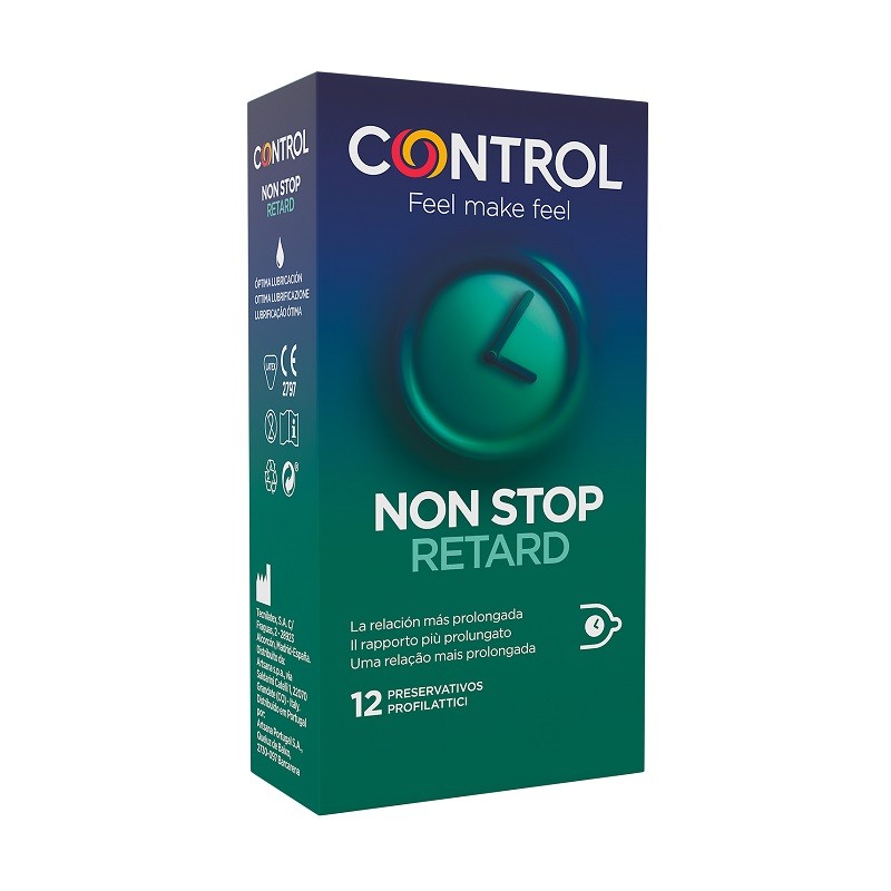 CONTROL Non Stop Retard Preservativos 12 uds-1