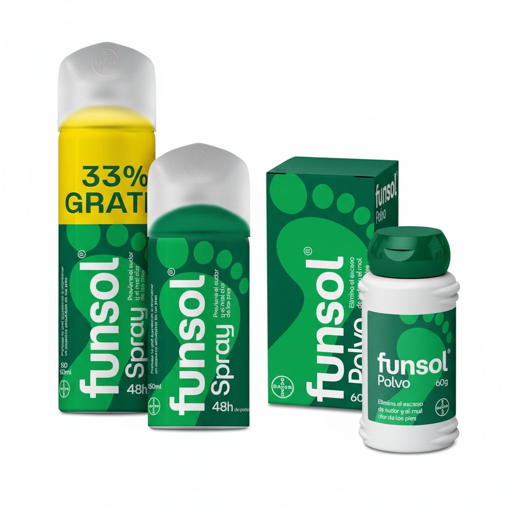 Funsol Spray Antitranspirante Pés e Calçado – 150 ml