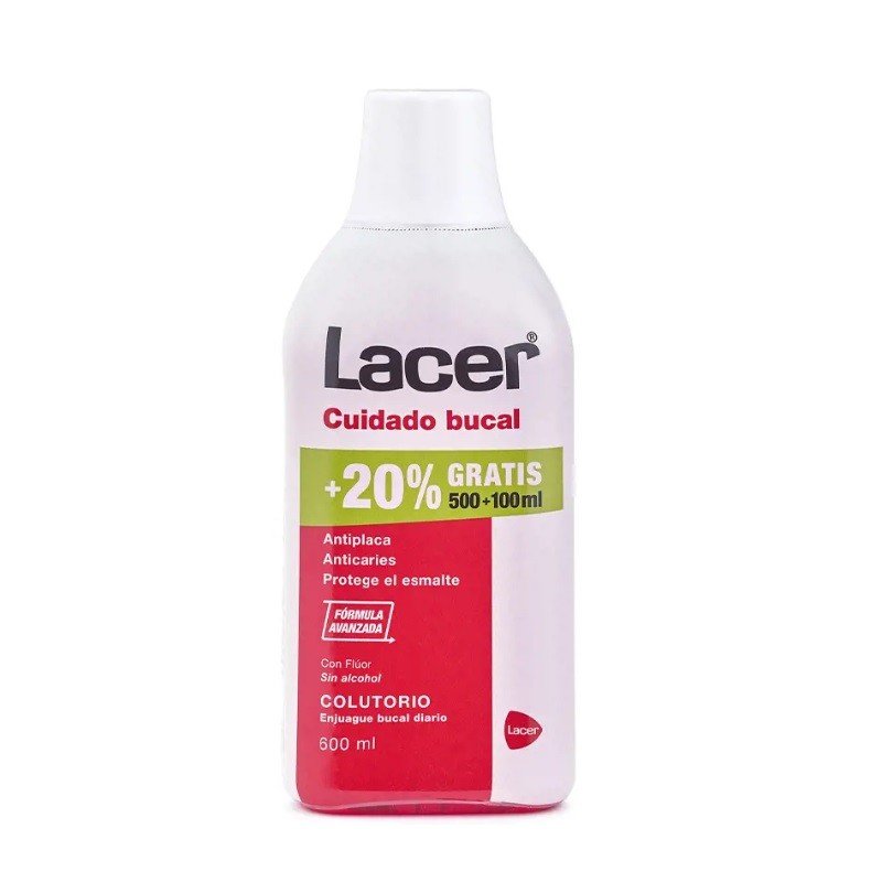 LACER Colutorio Anticaries Sin Alcohol 600ml-1