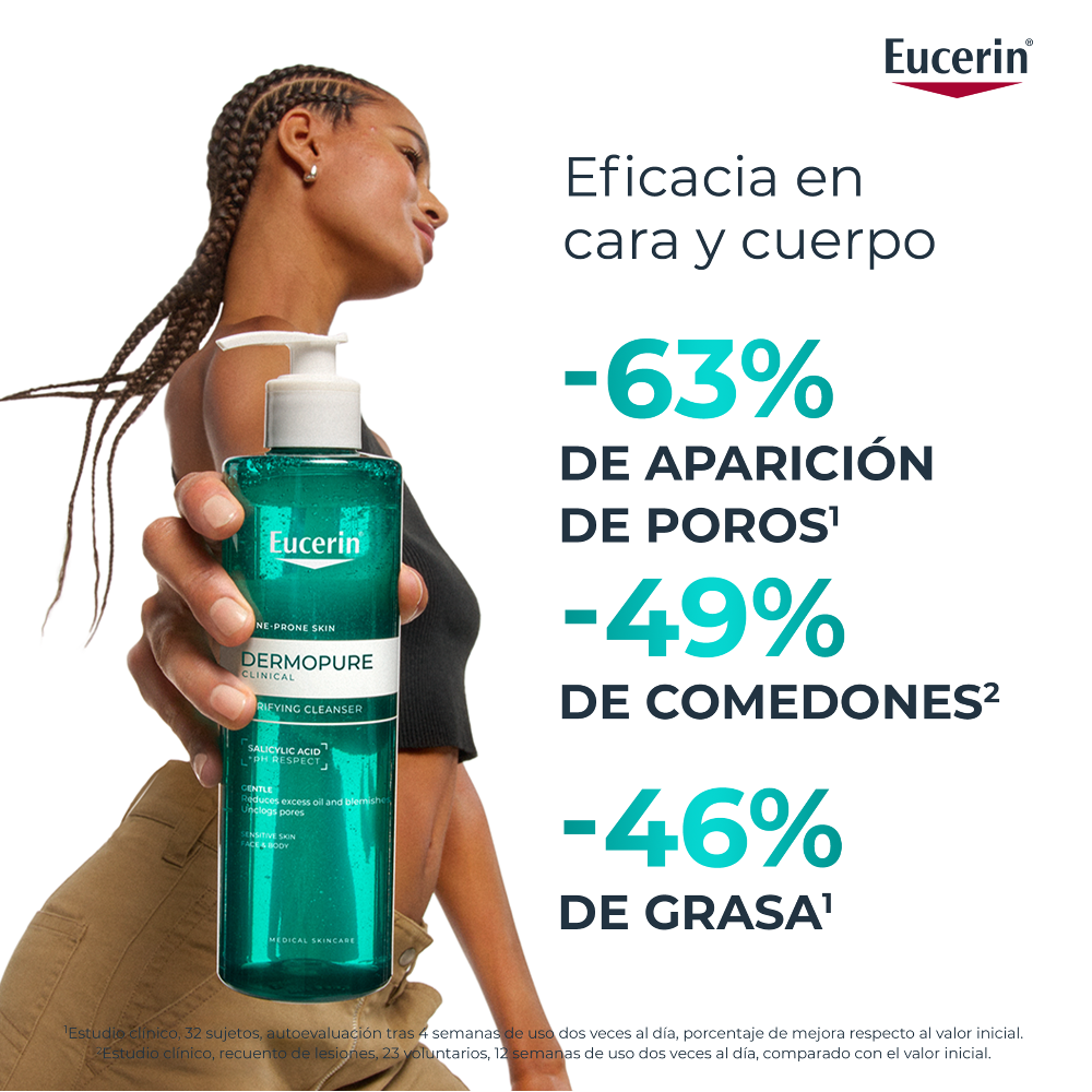 Eucerin DermoPure Gel Limpiador Purificante 400ml