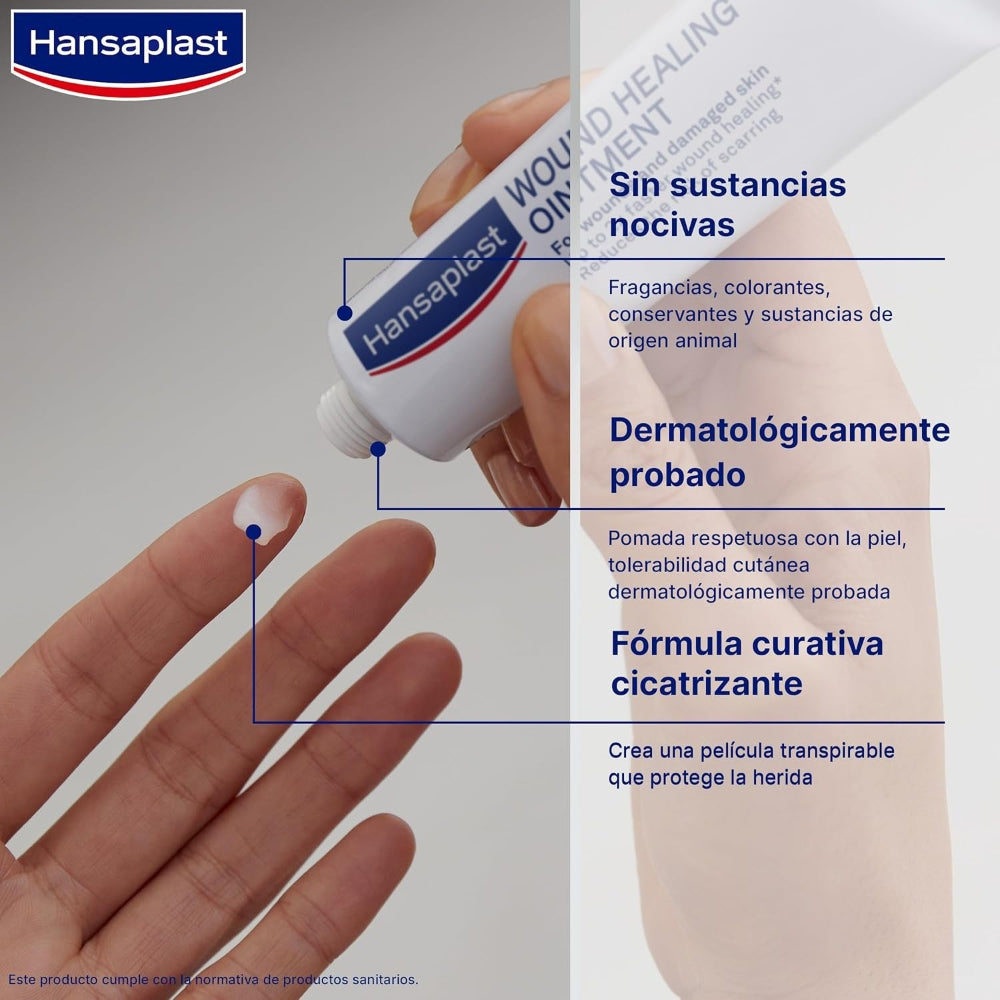 HANSAPLAST Pomada para Curar Heridas 20g