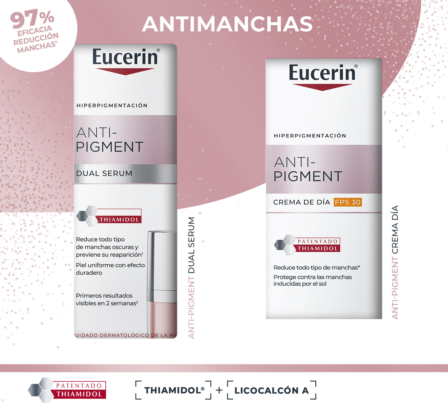 Eucerin Pack Anti-Pigment Dual Serum 30ml + Crema di Giorno 50ml