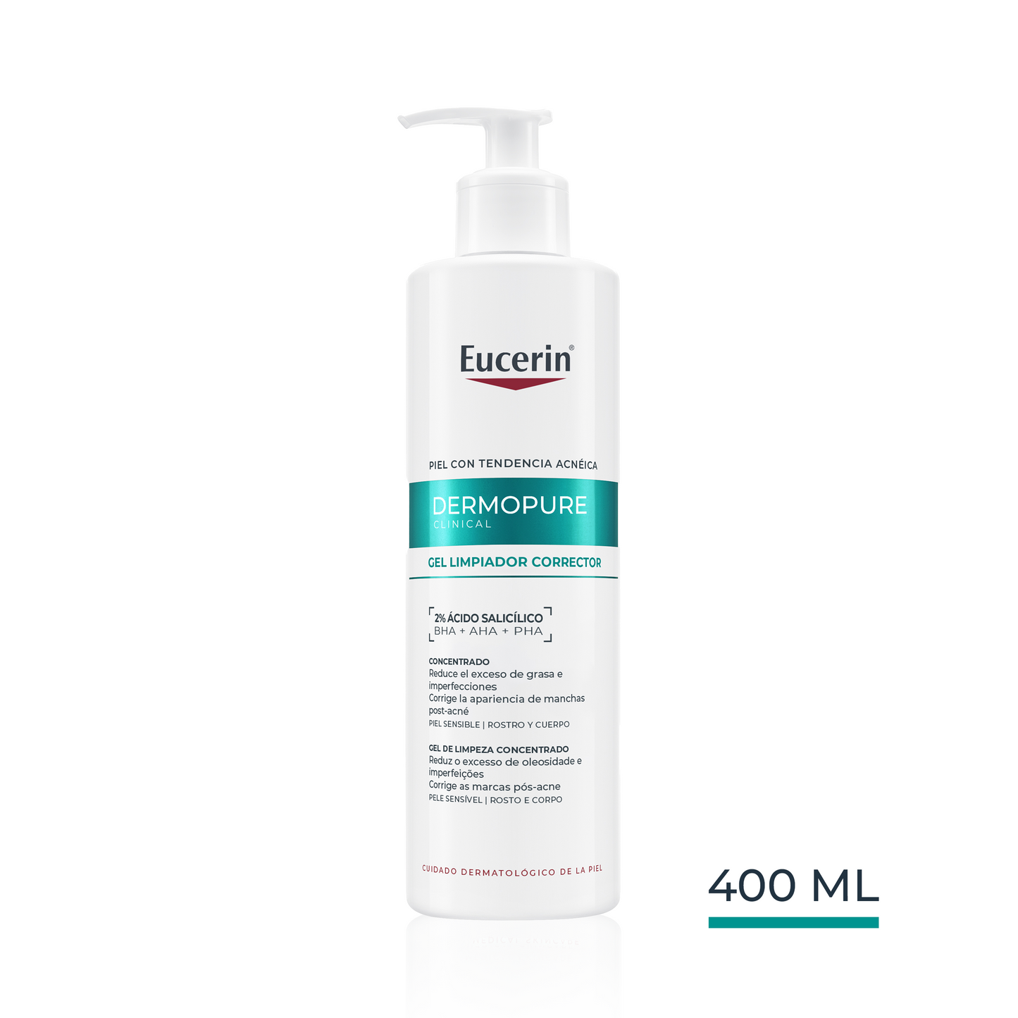 Eucerin DermoPure Clinical Gel Limpiador Corrector 400 ml