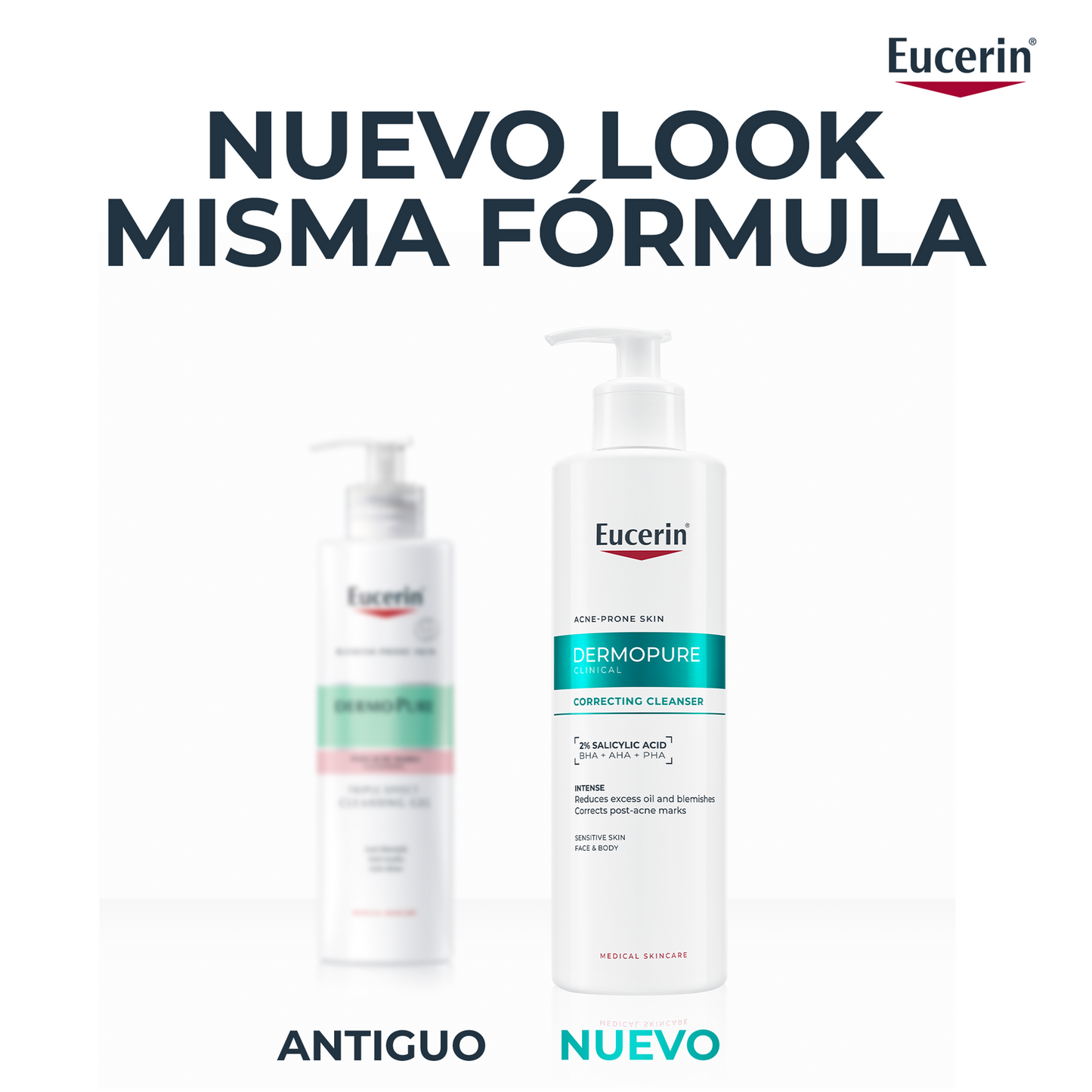 Eucerin DermoPure Clinical Gel Limpiador Corrector 400 ml