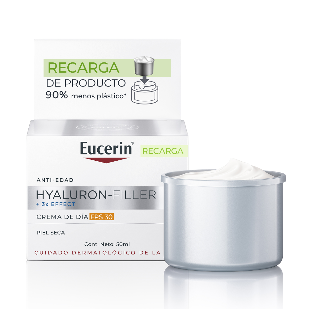 Eucerin Refill Crema de día SPF30 Hyaluron Filler 50ml