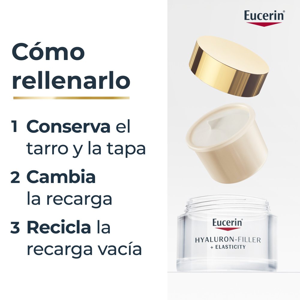 Eucerin Refill Crema de día SPF30 Hyaluron Filler Elasticity 50ml