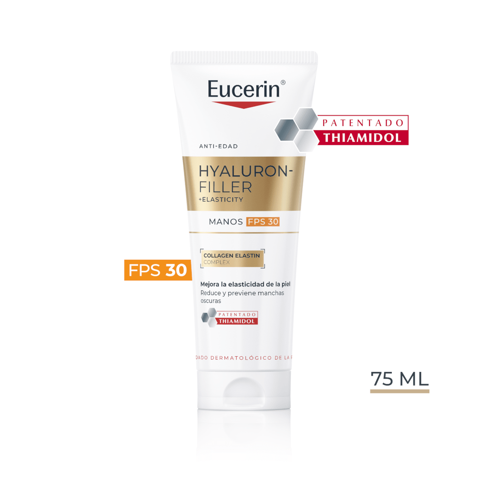 Eucerin Hyaluron-Filler + Elasticity crema mani antimacchie SPF30 75 ml