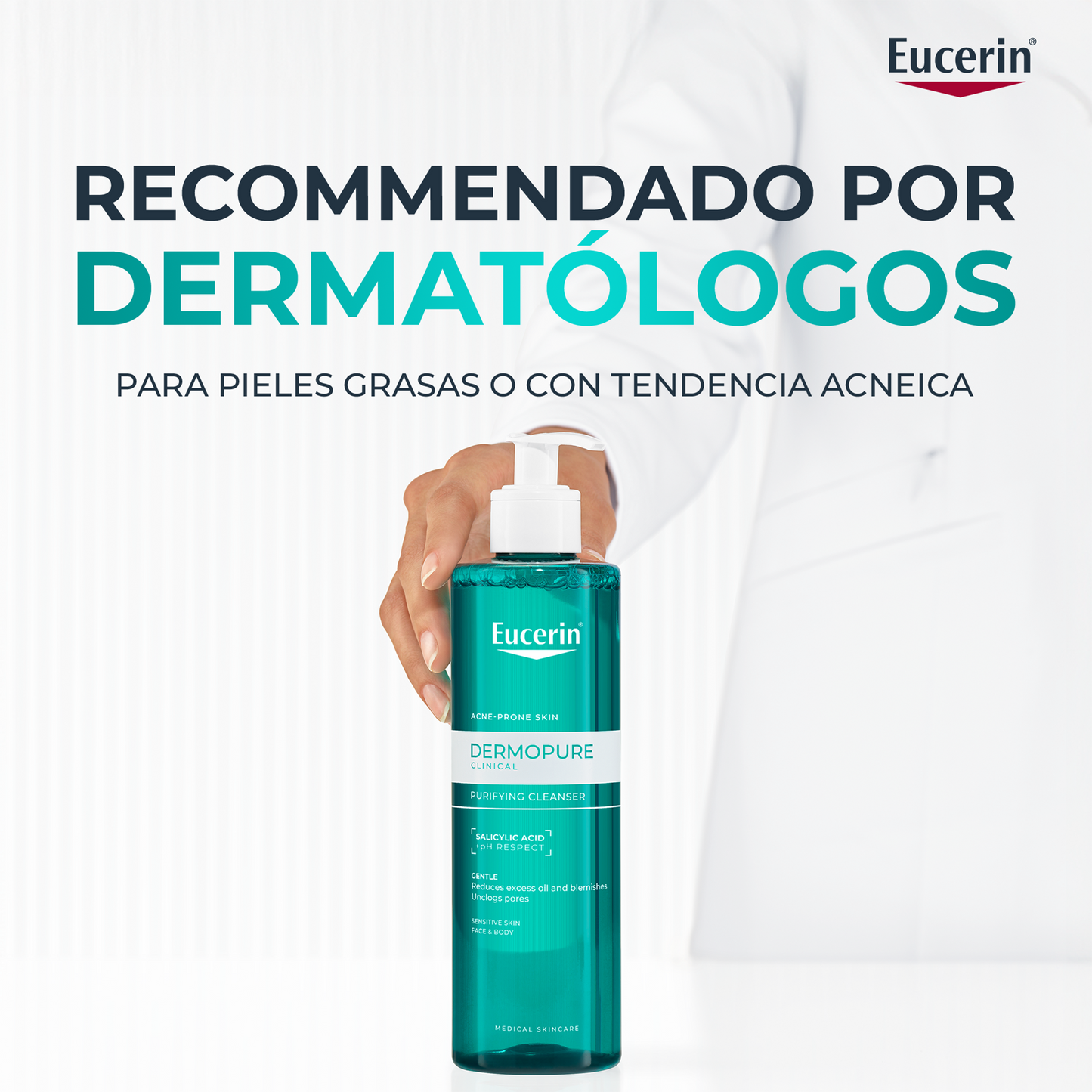 Eucerin DermoPure Clinical Gel Limpiador Purificante 200 ml