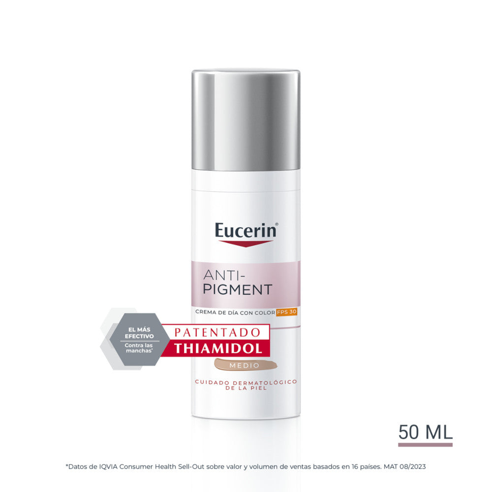EUCERIN Anti-Pigment Crema de Día FPS30+ Color 50ml