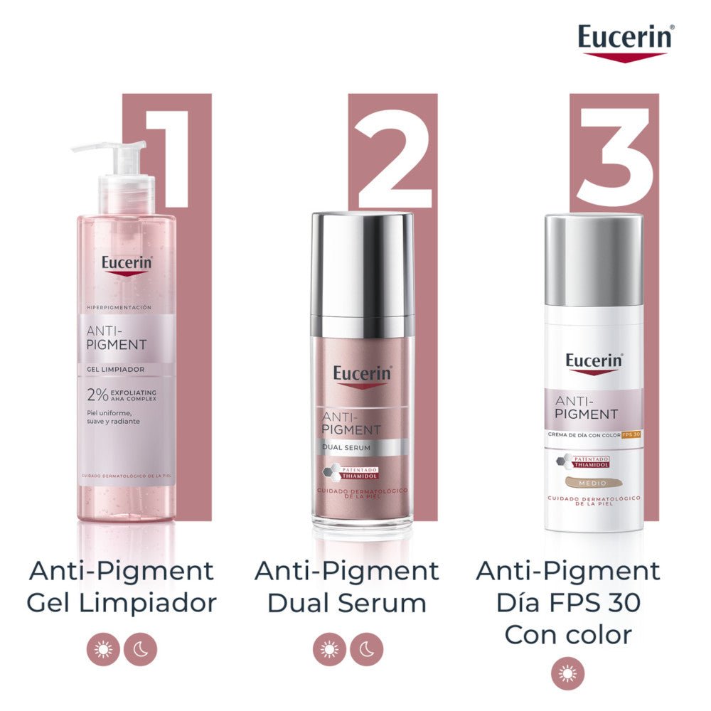 EUCERIN Anti-Pigment Crema de Día FPS30+ Color 50ml